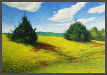 Oil on Canvas  (Private Coll)   25" x 36"